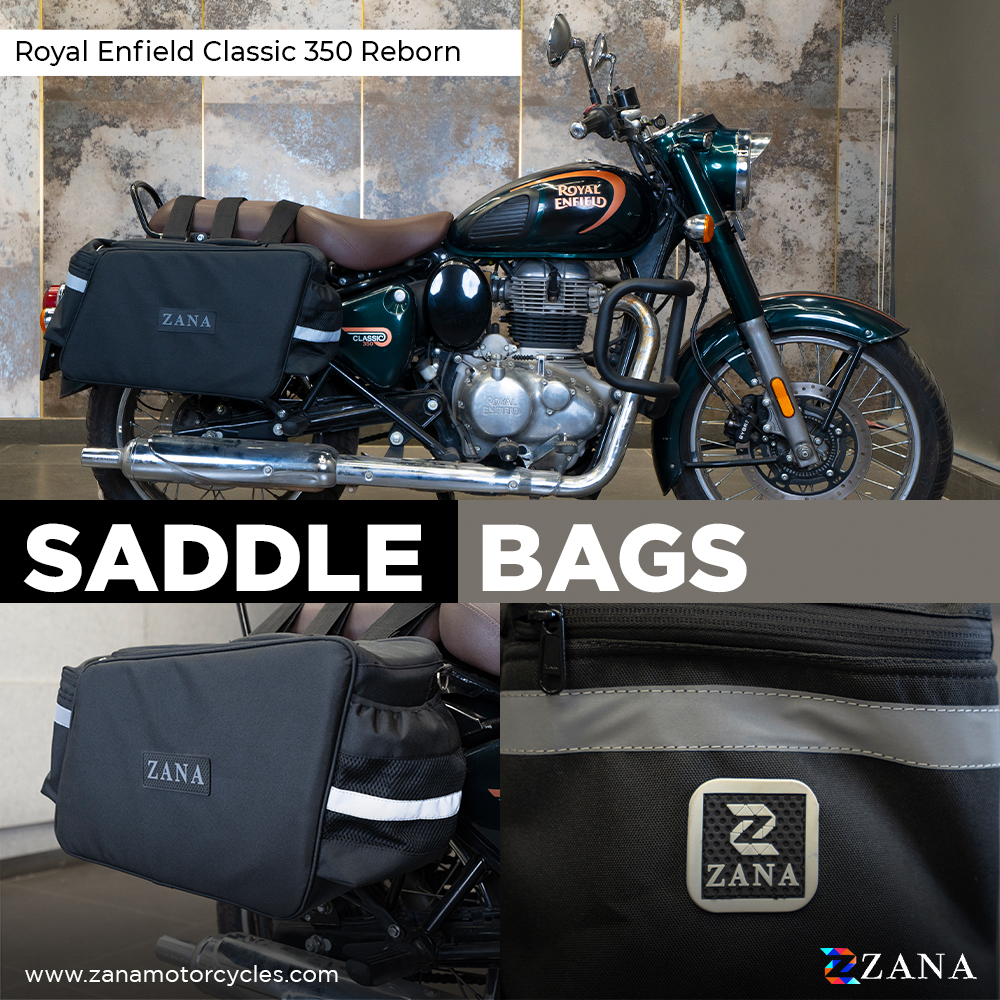 Saddle bag for bullet classic 350 sale