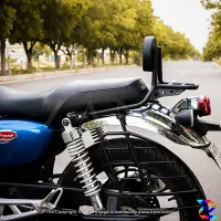 BACKREST WITH PARCEL SHELF CB350 (NOT COMPATIBLE ON NEW MODEL 2024 & CB350 DLX PRO)