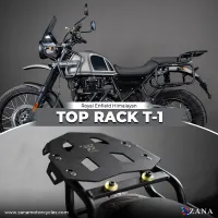 TOPRACK T-1 WITH ALUMINIUM PLATE COMPATIBLE WITH PILLION BACKREST HIMALAYAN BS6 (2021)