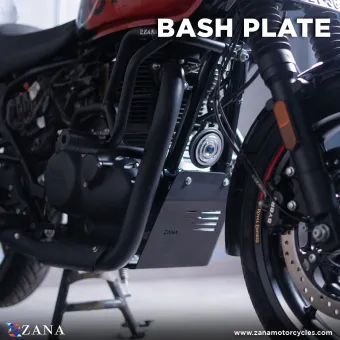 BASH PLATE ALUMINUM ROYAL ENFIELD HUNTER350