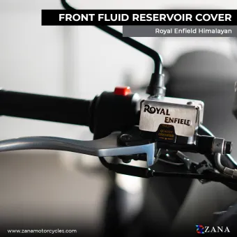 FRONT FLUID RESERVOIR COVER ALUMINUM HIMALAYAN BS6 2021