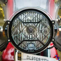 HEAD LIGHT GRILL TYPE-2 BLACK SS HIMALAYAN BS6 (2021)