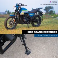 Side Stand Extender Aluminum & Stainless -steel  For Scram 411