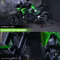 Raditor Guard  Honeycomb Black Texture For Kawasaki Z-900