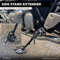 Side stand Extender Aluminum & Stainless -steel For Gt / Interceptor 650