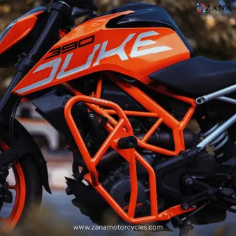 CRASH GUARD FOR ORANGE DUKE KTM 250/390  (2017-18)
