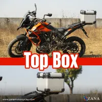 TOP BOX ALUMINIUM SILVER ( 45 ltr) R-FLAT FOR KTM KTM ADV 250/390 / 390 X