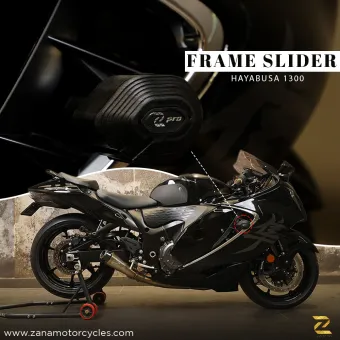 FRAME SLIDER  BLACK FOR SUZUKI HAYABUSA  1300