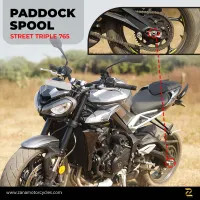 Paddock Spools For Triumph street Triple 765