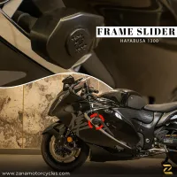 Frame slider For Suzuki Hayabusa 1300 ( Black, Type-2)