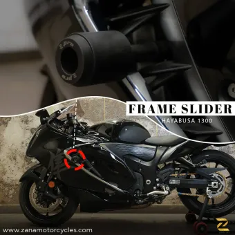 Frame slider For Suzuki Hayabusa 1300 ( Black, Type-3)