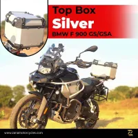 Top Box Aluminium (55ltr) L-Flat Silver for BMW F900 GS/GSA