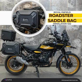 Roadstar Saddle Bag 30 litre Single (60 litre pair) Bag For HIMALAYAN 450