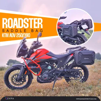 Roadstar Saddle Bag 30 litre Single (60 litre pair) Bag For KTM ADV 250/390