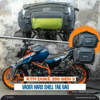 Vader Hard Shell Tail Bag (65 litre) For KTM DUKE 250/390 GEN-3