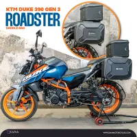 Roadstar Saddle Bag 30 litre Single (60 litre pair) Bag For KTM DUKE 250/390 GEN-3