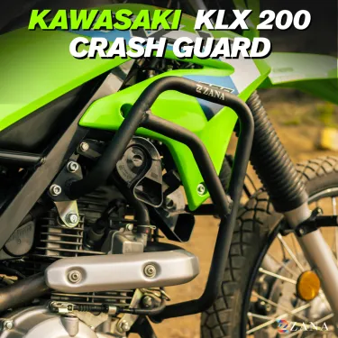 Crash Guard For Kawasaki KLX 200 ( Black )(Coming Soon)