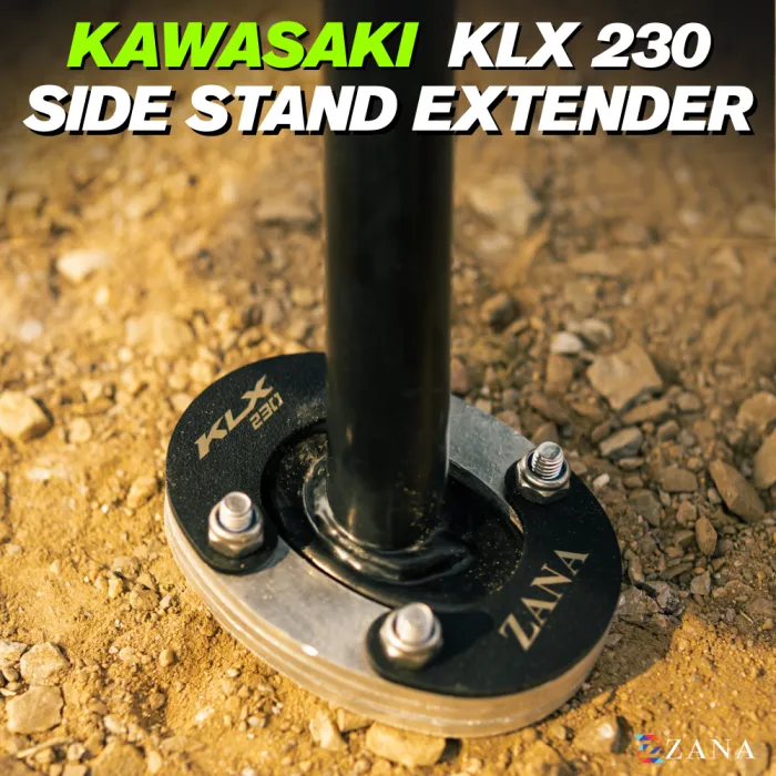 Side Stand Extender For Kawasaki KLX 230 (Aluminium & Stainless Steel) (Coming Soon Pre-Booking Open Now )