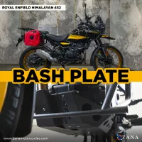 BASH PLATE MS BLACK FOR  HIMALAYAN 452