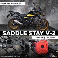 Saddle Stay for Himalayan 450 with Jerry Can Mount V2 (Mild Steel)