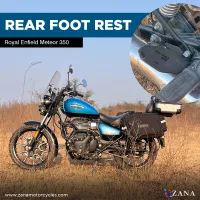 REAR FOOTREST STEEL ( PAIR ) FOR METEOR 350