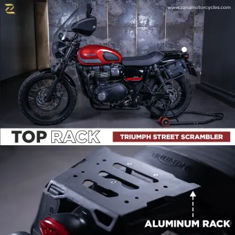 Top Rack Plate (Small) For Triumph Street Scrambler 900