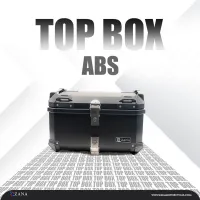 Top Box Plastic (55 Litre) L-Flat Black