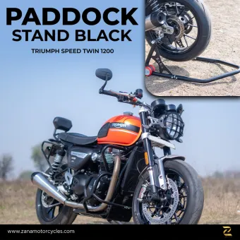 Universal Paddock Stand V-2 Black for Triumph Speed Twin 1200