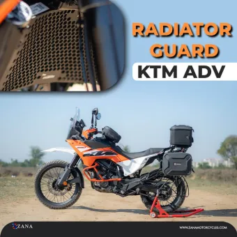 Radiator Gurad honeycomb Black For KTM ADV 390 2025