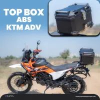 Top Box Plastic (55 Litre) L-Flat Black For KTM ADV 390 2025