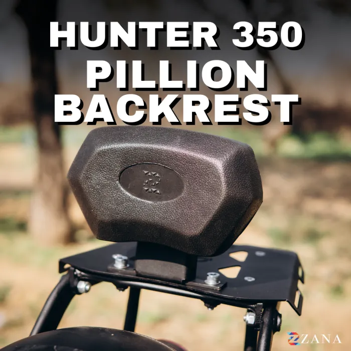 Pillion Backrest Hex Cushion For Hunter 350