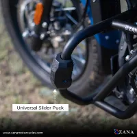 UNIVERSAL SLIDER PUCK FOR KTM DUKE 390 GEN-3 COMPATIBLE WITH OEM CRASH GUARD