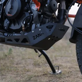 Bash Plate SS 304 Black for KTM ADV 390 2025