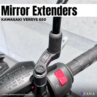 Mirror Extender For Kawasaki Versys 650 (Aluminum )