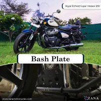 Bash Plate Black Aluminum For Super Meteor 650