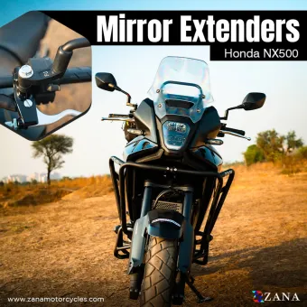 Mirror Extender for Honda NX 500 (Aluminium)