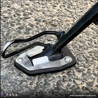 Side stand Extender Aluminum & Stainless -steel For Gt / Interceptor 650