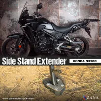 Side Stand Extender for Honda NX500 (Aluminium & Stainless Steel)