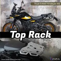 Top Rack plate Aluminium Silver  For Himalayan 450