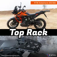 New Top Rack with Aluminium Plate For KTM ADV 250/ 390/ 390 X