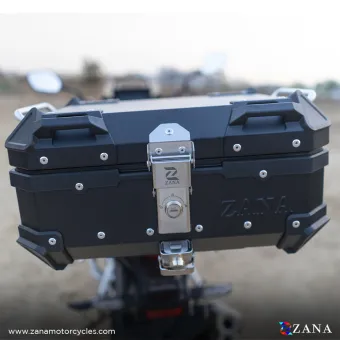 Top Box Aluminium (22 Ltr) L-flat Black For Honda Rebel 500