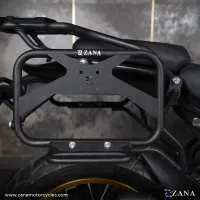 SADDLE STAY BLACK V-2 WITH JERRY CAN MOUNTING FOR KTM ADV 250 / 390 /390 X