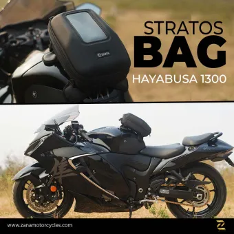 Universal Stratos Tank Bag 6L Expandable to 9L For Hayabusa 1300