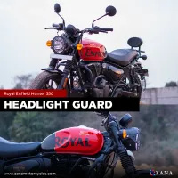 ROYAL ENFIELD HUNTER 350 HEADLIGHT GUARD STAINLESS-STEEL