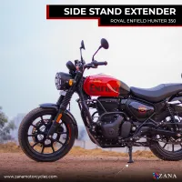 Side Stand Extender Aluminum & Stainless -steel for Royal Enfield Hunter 350