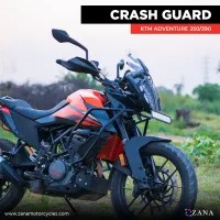 CRASH GUARD WITH SLIDER TEXTURE MATT BLACK KTM 250/390 / 390 X ADV