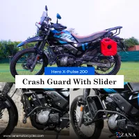 CRASH GUARD WITH SLIDER FOR X-PULSE 200