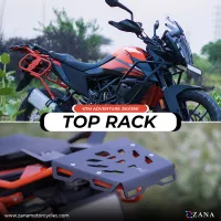 NEW TOPRACK ORANGE & BLACK COMPATIBLE WITH GRAB RAIL KTM ADV 250/390 / 390 X