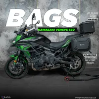 Roadstar Saddle Bag for Kawasaki Versys 650 - (30 Litre Single Bag)