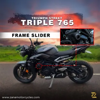 Frame slider For Triumph street Triple 765